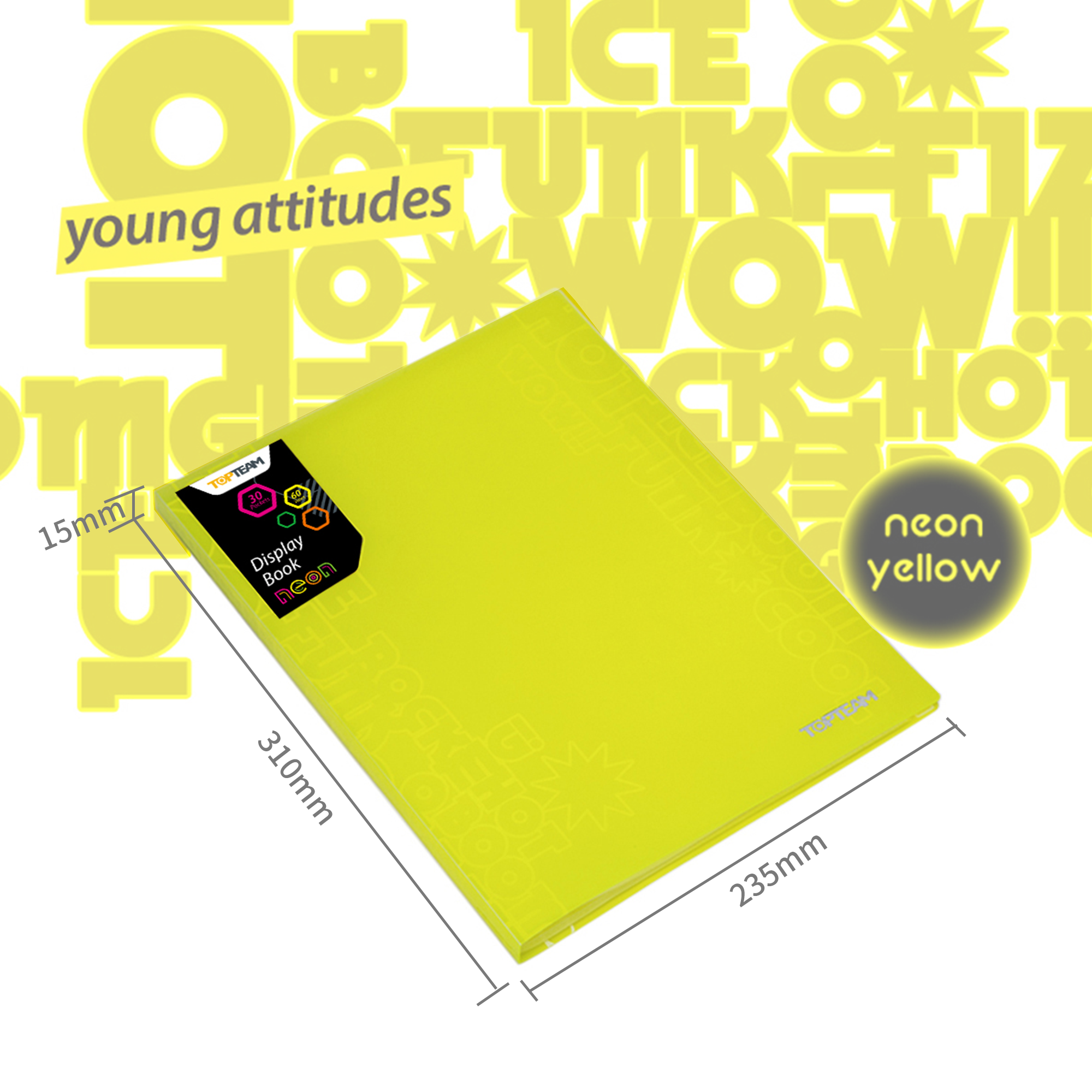 NEON  l   Display Book 30 Pockets