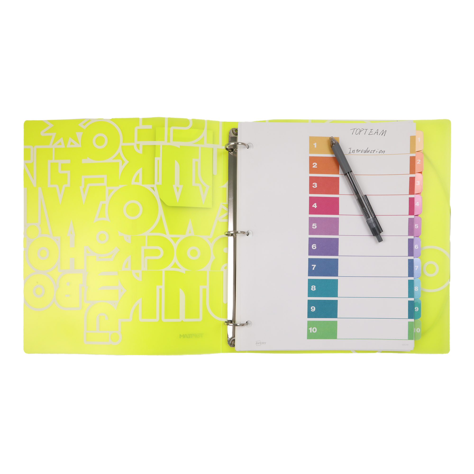 NEON  l   3-O-Ring Binder/ 2-O/4-O