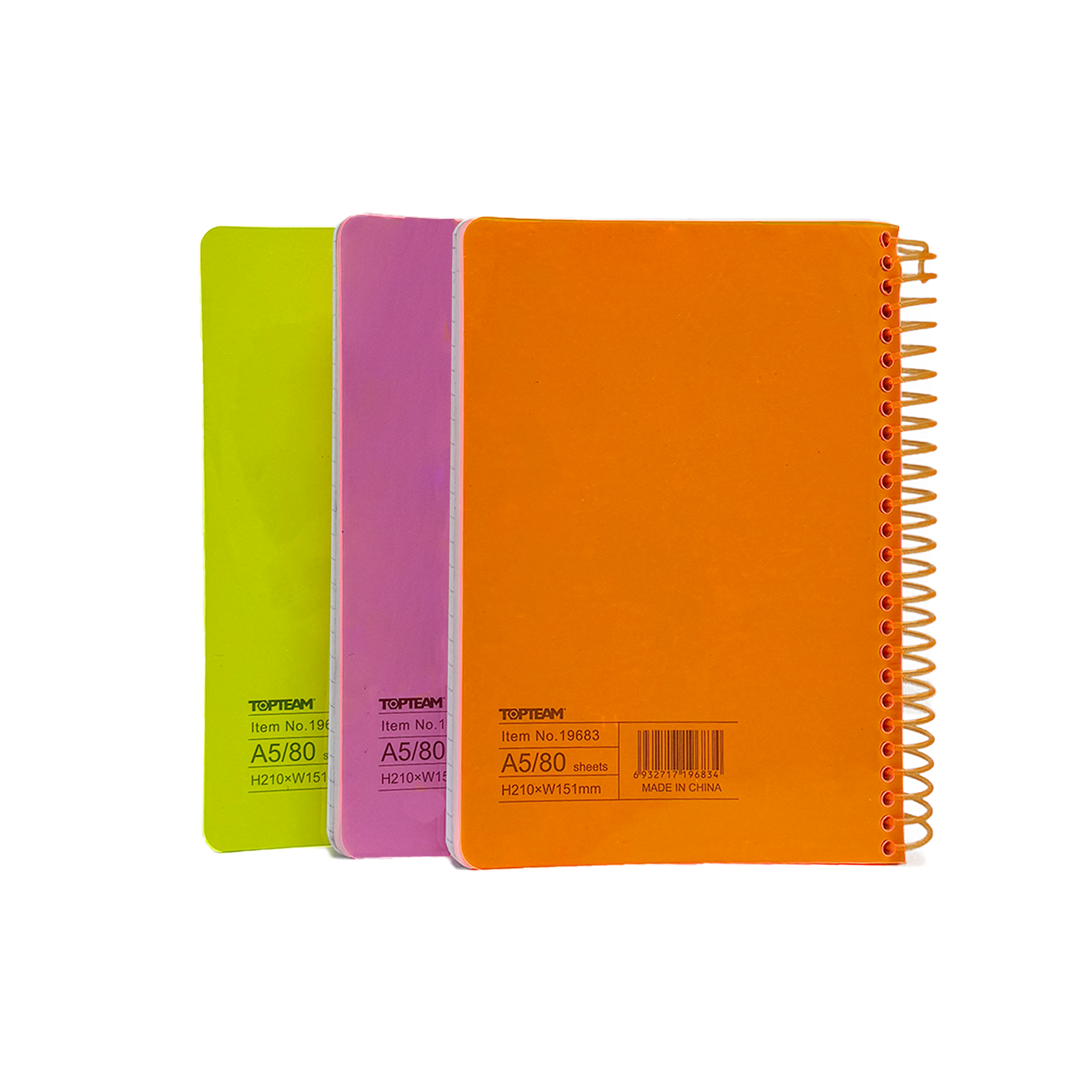 NEON  l   A5 Neon Notebook