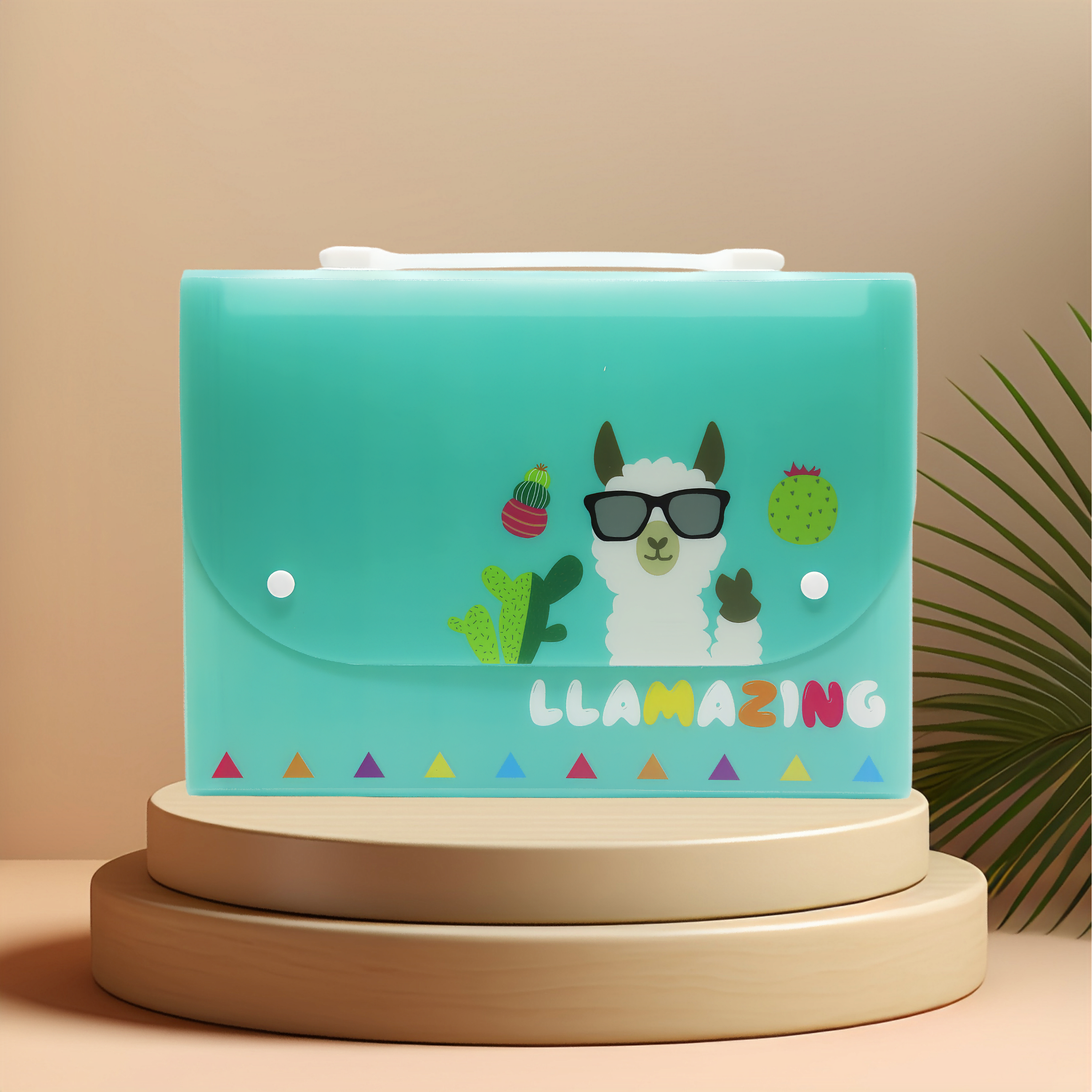 LLAMAZING l Expanding File with Handle