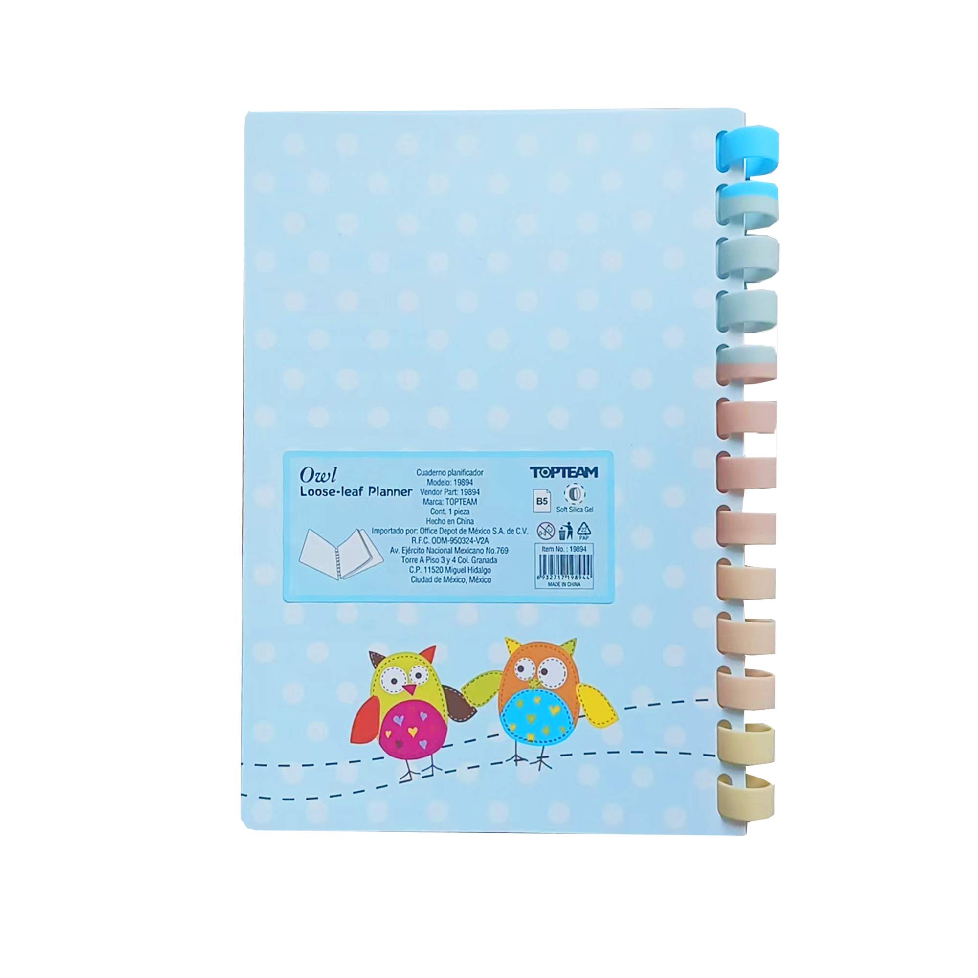 Owl  l   Display book 10 sheets