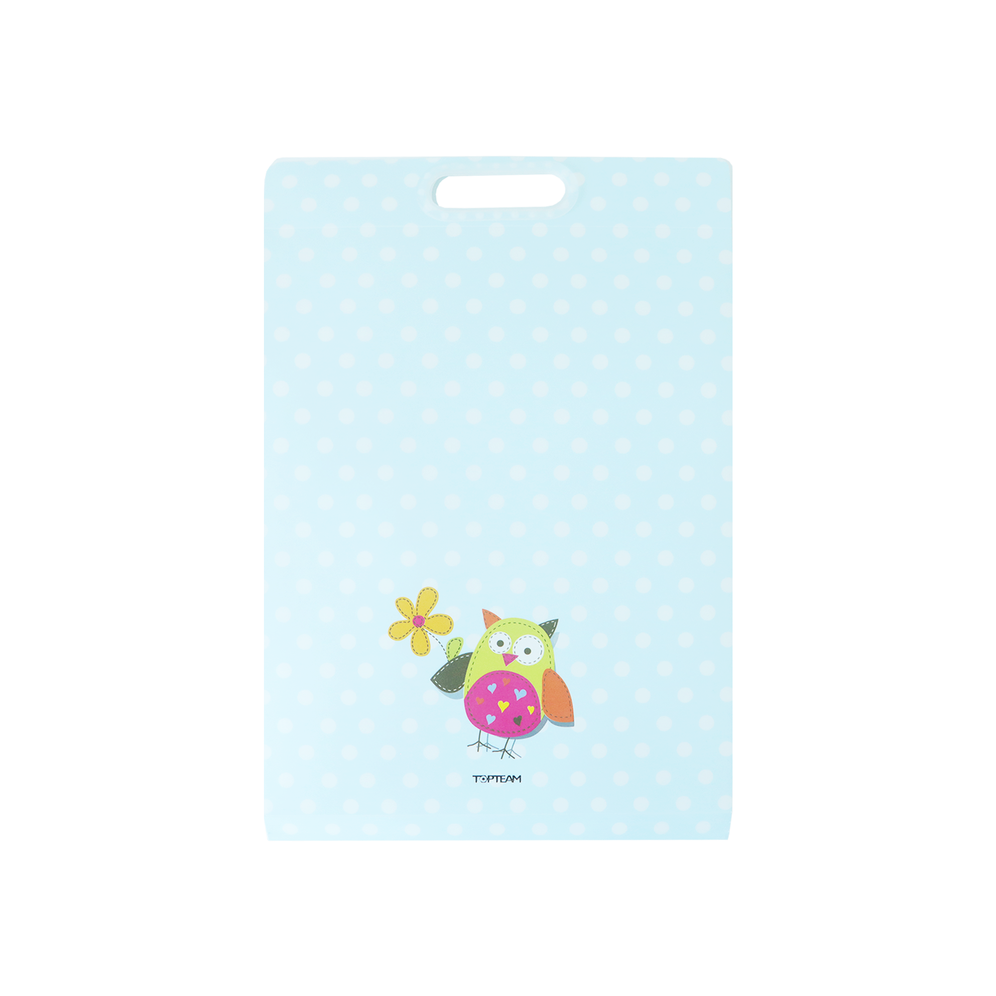 Owl  l  Expanding vertical file 7 pockets with  handle