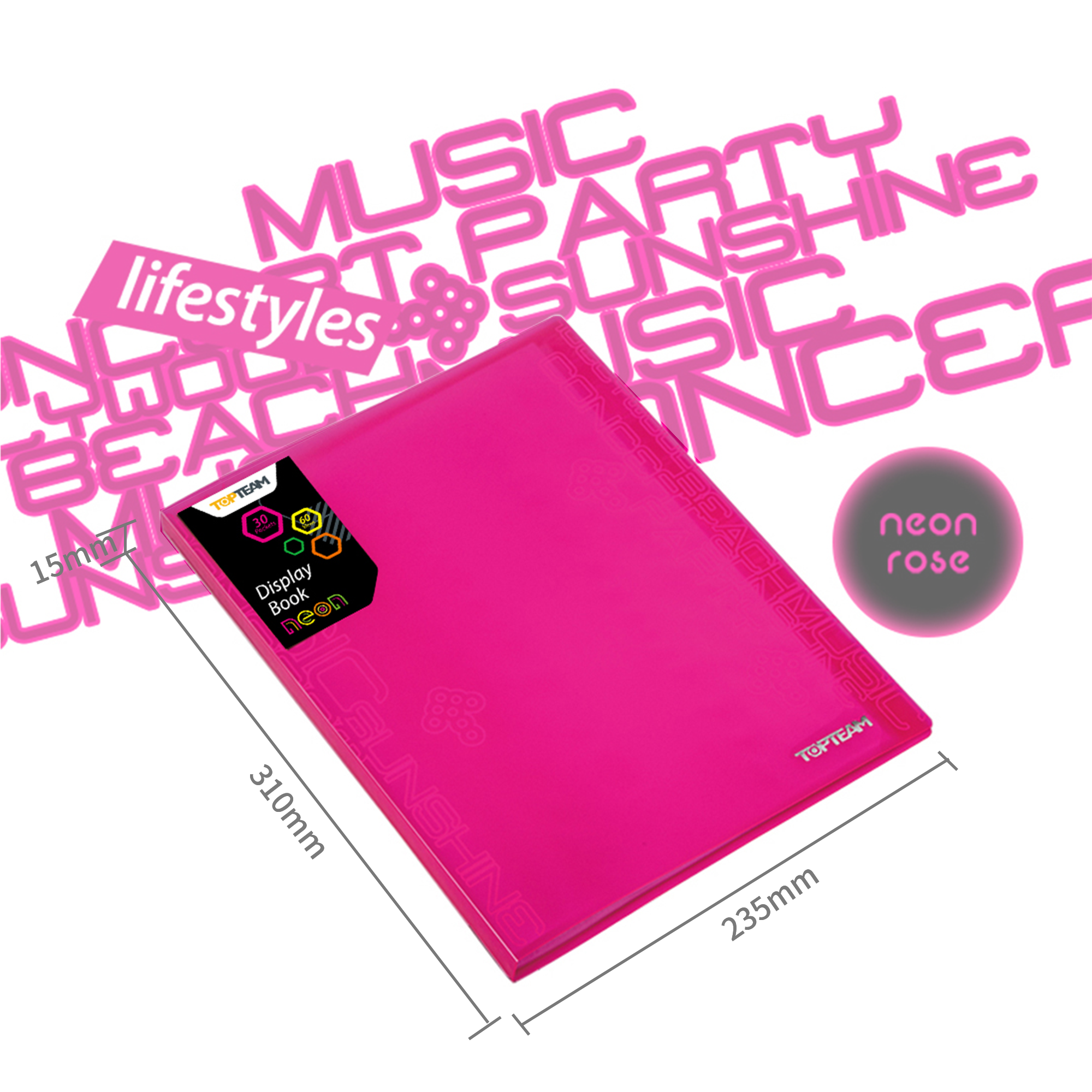 NEON  l   Display Book 30 Pockets