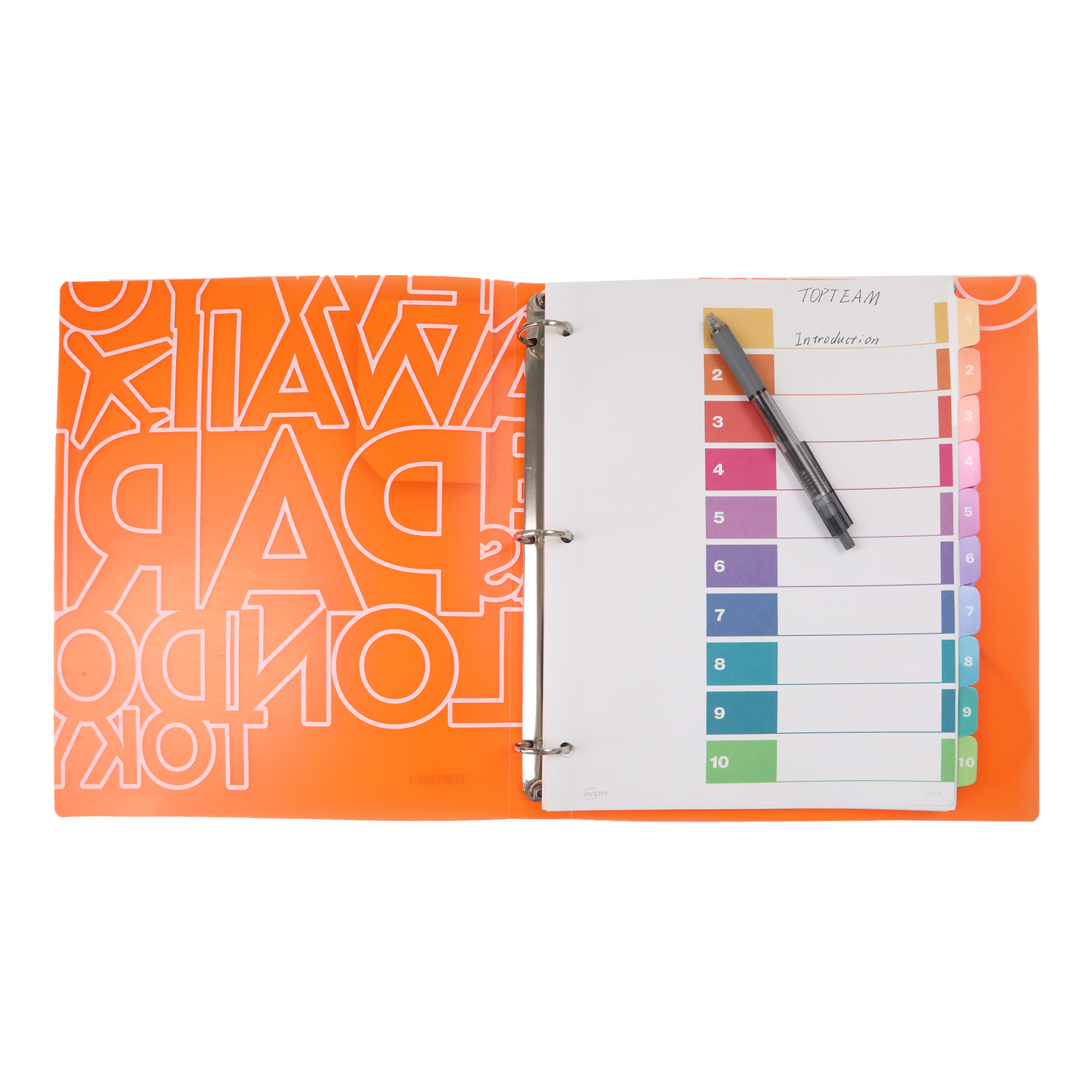 NEON  l   3-O-Ring Binder/ 2-O/4-O